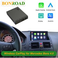 Interfejs Bonroad Wireless Carplay Android Auto dla Mercedes Benz Klasy C W204 NTG 4.0 4.5 5.0 System Moduł Airplay Autolink