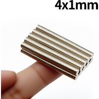 4x1mm Super Strong Neodymium Magnet N35 NdfeB Permanent Magnetic imanes Round Powerful Magnets Refrigerator Magnet