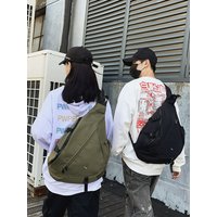 AliExpress NONE Men's Functional Crossbody Bag New Japanese style Oxford Fabric Large Capacity Chest Bag Unisex Sports Cycling Shoulder Bag