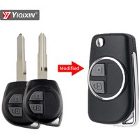 YIQIXIN Modified Remote Car Key Shell For Suzuki Swift SX4 Grand Vitara Alto Ignis Liana Jimny Splash Agila Samurai Vauxhall