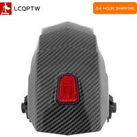 Electroplated Rear Mudguard with Taillight for Kukirin G3 G4 KUGOO KIRIN G3 G4 Electric Scooter Accessories Rear Fender and Lamp