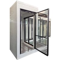 Longhey Commercial Refrigeration Equipment Walk in Freezer Cooler Glass Door for Supermarket With Any Size Any Design