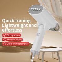 Handheld Garment Steamer 1300W Portable Steam Iron Powerful Fast Wrinkle Remover Travel Steamer Ironing for All Fabrics Clothe
