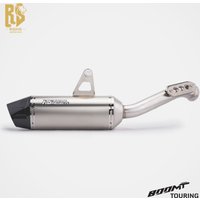 RS For CFMOTO 800MT 2021-2026 Slip-On Mid Rear Exhaust SS Sound Optimized Perfect Fit Off-Road Motorcycle Exhaust System
