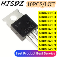 10pcs MBR2045CT MBR2045 MBR1545 MBR3045 MBR1045 MBR1060 MBR1560 MBR1535 MBR2545 MBR2060 MBR3060