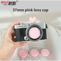 37mm Camera Lens Cap Universal Type Protection Cover Lens Front Cap Without Lettering Both Pinch Cover Sides Lens