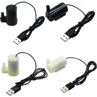 USB 5V Water Pump Low Voltage Micro Mini Submersible Pump Ultra Quiet Usb Hydroponic Vegetable Planting Craft Fountain aquarium