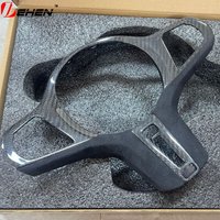 Kohlefaser-Lenkradverkleidung Dekorationsabdeckung für BMW Alcanta1 2 3 4 5 6 7 8 Serie G20 G26 G30 G05 G01 G02 G15