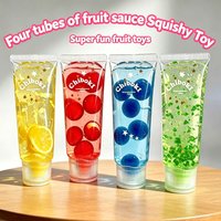 Jam Fluid Fruit oothpaste Tube Squishy Toy Slow Rising Feel ASMR Fidget Stress Ball Anti Anxiety Sensory Toy for Adults