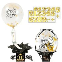 Creative Paper Birthday Balloon Money Box Pull Out Design Money Box Pull Money Gift Box Surprise Box Gift Box Cash Gift Box