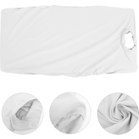Knitted Cotton Breathable Massage Bed Cover Spa Couch Sheet Washable Professional Accessory Reusable Table Cover For Tools