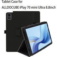 Tablet Case for ALLDOCUBE IPlay 70 Mini Ultra/iPlay 80 Mini Ultra 8.8 Inch Protective Cover Kickstand(PU Leather Material)