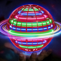 Hand Controlled Flying Ball for Children 360° Rotating Suspension Cosmic Globe with Color LED, Suitable for Indoor & Outdoor Toy