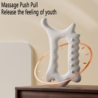 White Scraping Board Facial Guasha Handheld Full Body Board Face Lift Muscle Relief ,For Women Adults Pushing Scraper health 12