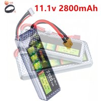 2800mAh Lipo Battery 11.1V For RC Quodcopter Cars Truck Boat Drone Spare Parts 3s 11.1v Rechargeable Battery 2800 mAh