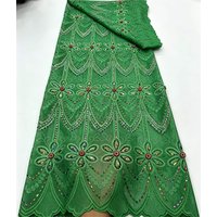 New African Water Soluble Lace Fabric Hollow Out 3D Colours Gem Guipure Cord Lacel High Quality for Women Wedding Dresses Sewing