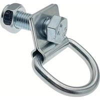 Car Fixed Pull Ring Trailer Vehicles Accessories 10mm Hook Truck Hook Ground Buckle Bed Ring Truck Cargo Fixed Hook Handle Set