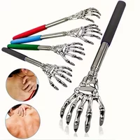 Extendable Back Scratchers - Metal Claws with Telescopic Rubber Handles - Stocking Stuffers for Men, Women