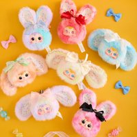 Samuel Candy Heart Buuny Series Plush Blind Box Vinyl Doll Charm Pendant Desktop Decor Cute Stuffed Toy Collect Mystery Box Gift
