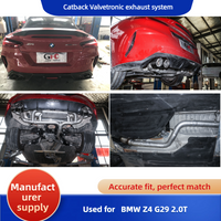 GFC is suitable for BMW Z4 2.0T G29 304 stainless steel Catback Valvetronic exhaust system