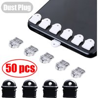Type-C Dust Plug Charging Port Protector Anti-Dust Dirt Plug Silicone Cover for Samsung Huawei Xiaomi Smart Phone Accessories