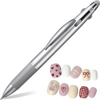 1/2Pcs 5 In 1 Nail Dotting Pen Nail Art Tools in Ballpoint Pen Design Nail Art Tip Dot Paint Manicure for Dot Drawing Home Salon