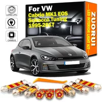 ZUORUI Canbus LED Interior Map Light Kit For VW Cabrio MK1 EOS Scirocco Tuning 2001 2002 2008 2009 2011 Car Led Bulbs No Error