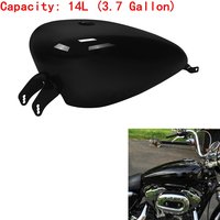 Motorcycle Gas Fuel Tank 3.7 Gallon 14L For Harley Sportster Iron 883 1200 48 72 2007-2022