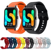 20mm 22mm Smart Watch Band For Haylou RS4 Plus/RS4/LS02 Silicone Replacement Bracelet For Haylou GST/RT2 Sport Watch Strap