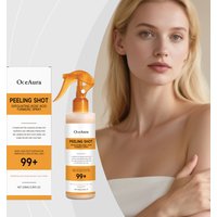 Natural Kojic Acid & Turmeric Exfoliating Spray - Gentle Deep Body Cleansing, Moisturizing and Skin-Softening Nourishing Mist