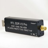Odbiornik RTL SDR V3 Pro z chipsetem RTL2832-RTL2832U R820t2 dla radia szynowego SDR RTL dla 500 Khz-2 GHz UHF VHF HF AM FM