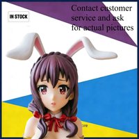 37cm Eiga Kono Subarashii Sekai ni Shukufuku o! Red Legend Dark Rabbit 1/4 Anime PVC Action Figure Model muñeca