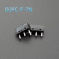 2pcs Original Mouse Micro Switch D2FC-F-7N 10M 20M OF For Logitech G502 D2FC-F-K 50m 60MN D2F-F D2F-01FL D2F-01F-T D2F-F-3-7