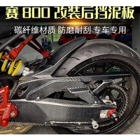 Motorcycles Carbon Fiber Parts Rear Wheel Hugger Fender Guard FOR QJMOTOR 800 RR SRK800 RR800 800RR Chain Cover Protection