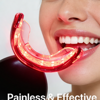 Oral Red Light Therapy Device, Gum Disease Treatment Periodontal Care Promotes Healing Pain Relief Home Use
