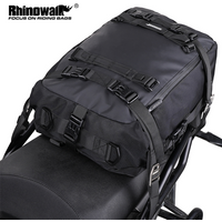 Rhinowalk Motorrad-Rücksitztasche 10/20/30L Wasserdichte Multifunktionale Satteltasche Fahrrad-Rucksack Universal