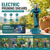 Bürstenlos für Makita 18V Akku Elektrischer Baumschneider Hochleistungs-30mm-Schneider Gartenschere Werkzeugset