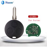 433Mhz Smart Remote Car Key For Mercedes Benz Fortwo 450 451 Forfour Roadster Chiave City Coupe Cabrio Crossblade Passion Chip