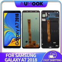 AMOLED LCD For Samsung Galaxy A7 2018 A750 LCD Display Touch Screen Digitizer Assembly A750F A750G A750C A750X Replace Parts