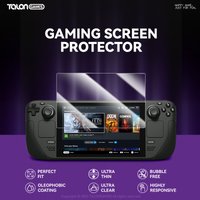 TALONGAMES-Film de protection d'écran anti-rayures, film de protection pour Valve Steam Deck, console de jeu OLED, verre du Guatemala 9H, 0.2mm, 2 pièces