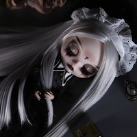ICY DBS Blyth 1/6 Doll Hand drawn Nun Set Long Eyelash Sleeping Eye Doll Set SD