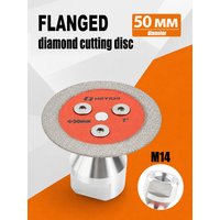 M14 Flange Diamond Cutting Disc 50mm 2Inch Brazed Diamond Saw Blade For Tile Marble Granite Rock Slab Engraving Grout Clean Tool