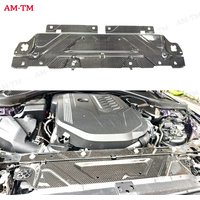 Dry Carbon Fiber Car Inner Interior Cooling Slam Panel Radiator Cover For BMW G20 M340i G42 M240I G22 G23 Water Tank Cover Guard