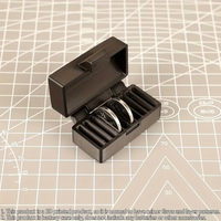 CR2032 Button Battery Storage Box, Mini Battery Organizer, Dustproof and Moisture-proof Household Battery Storage Box
