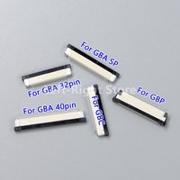 1PC Ribbon Flexible Cable Connect Jack Socket LCD Screen Connector For GBA GBC GBP GBA SP 32/40Pin FPC Connector