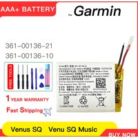 Genuine replacement battery 361-00136-20 361-00136-21 For Garmin Venu SQ2 li-ion Batteries + free tools