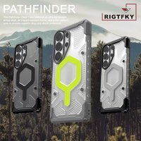 Transparent honeycomb Magnetic Shock Phone Case For Samsung Galaxy S26 Ultra S25 Plus S24 S23 Military Armor Protective Cover