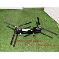 2026 450 Remote Control Helicopter Tandem Twin Rotor Model Aircraft Mechanical