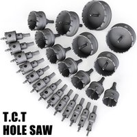 1 Stück 12–100 mm TCT-Lochsäge, Wolframkarbidspitze, Kernbohrer, Schneidwerkzeuge, Bohrkrone für Metall, Edelstahl, Legierung