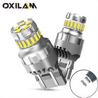 OXILAM 2Pcs T20 7443 LED Canbus 7440 LED W21/5W W21W LED Bulb Backup Reverse Brake Lamp Daytime Running Light For VW Polo Passat